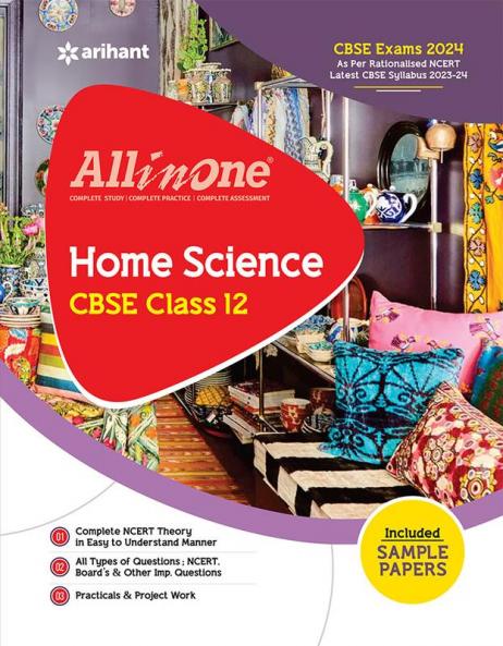 All In One Class 12th Home Science for CBSE Exam 2024
