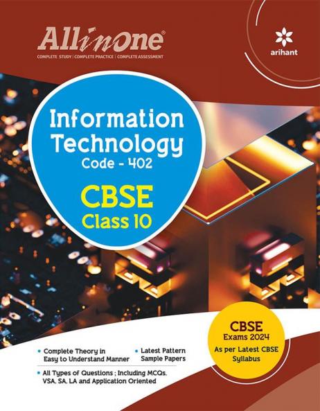 All In One Class 10th Information Technology for CBSE Exam 2024
