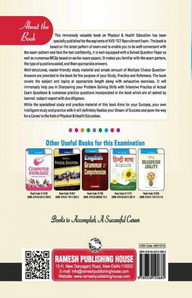 KVS: Physical & Health Education Teacher (TGT) Recruitment Exam Guide