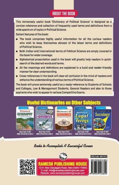 Dictionary of Political Science