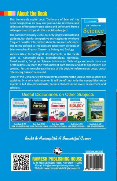 Dictionary of Science