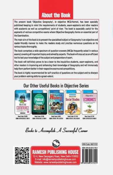 Objective Geography: Collection of Highly useful Questions for Competitive Exams
