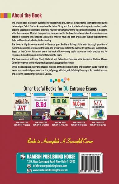 University of Delhi: B.Tech (Information Technology & Mathematical Innovations) Entrance Exam Guide