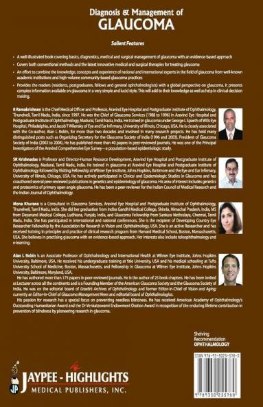 DIAGNOSIS & MANAGEMENT OF GLAUCOMA