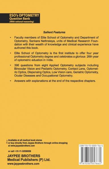 ESO's Optometry Question Bank