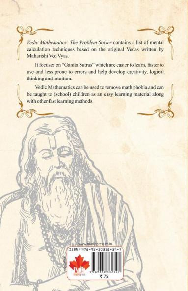 Vedic Mathematics - the problem solver