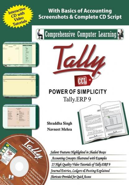Tally ERP 9 (Power Of Simplicity)  (With Youtube AV)