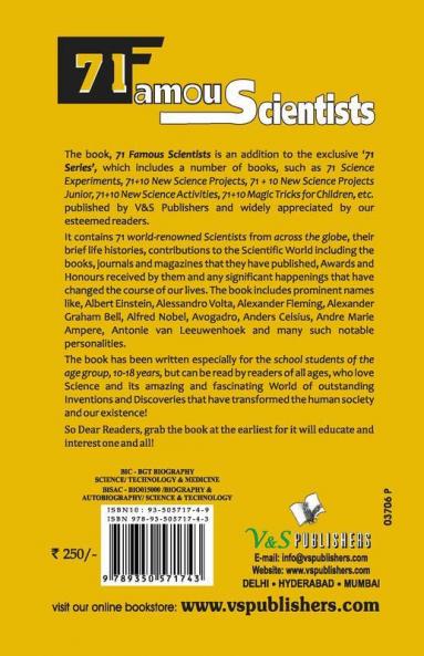 71 Famous Scientists
