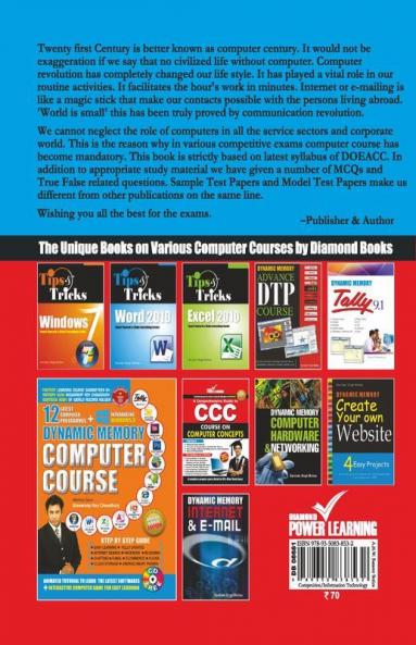 CCC Course On Computer Concepts (Practice Test Papers)