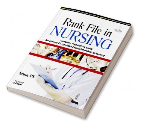 RANK FILE IN NURSING COMPLETE PREPARATORY GUIDE FOR VARIOUS COMPETITIVE EXAMS/INTERVIEWS IN NURSING