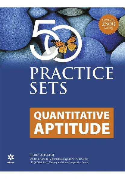 50 Practice Sets Quantitative Aptitude | English Medium