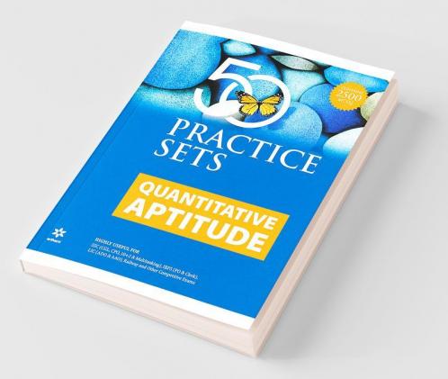 50 Practice Sets Quantitative Aptitude | English Medium