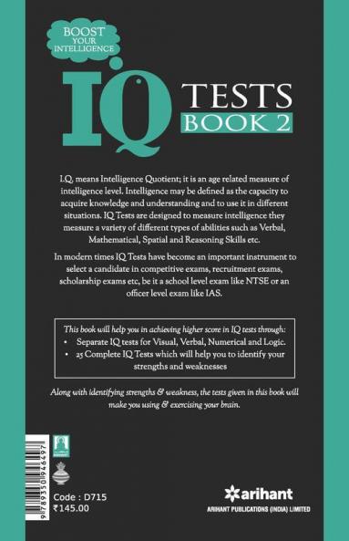 IQ Tests Book-2 - Boost Your Intelligence