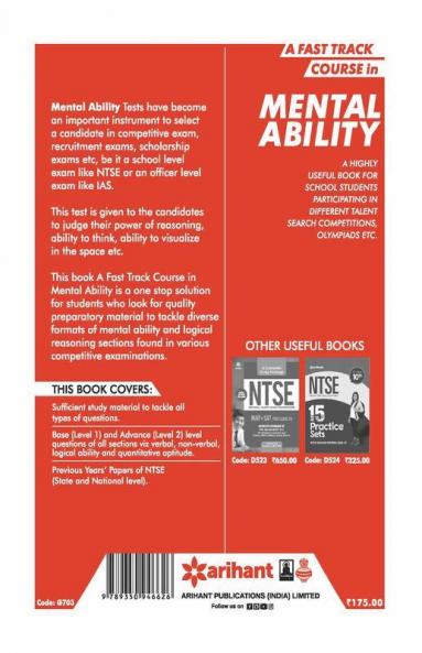 A Fast Track Course in MENTAL ABILITY