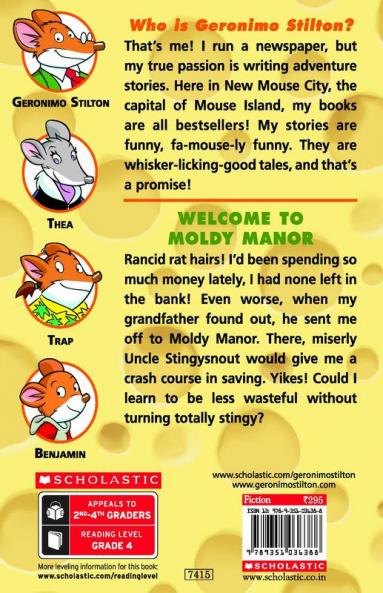 GERONIMO STILTON #59 WELCOME TO MOLDY MANOR