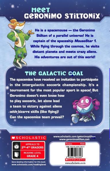 Geronimo Stilton Spacemice #4: The Galactic Goal