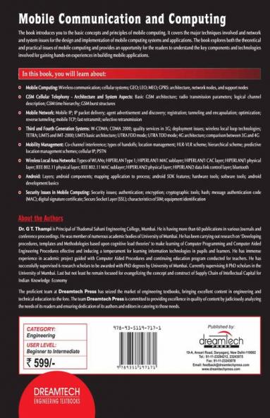 Mobile Communication and Computing (Includes Lab Exercises)