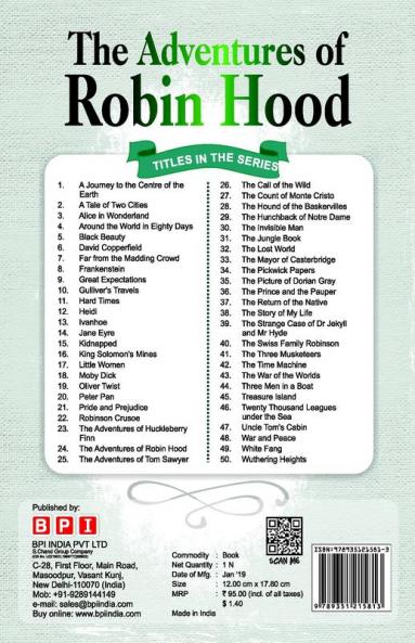 THE ADVENTURES OF ROBIN HOOD