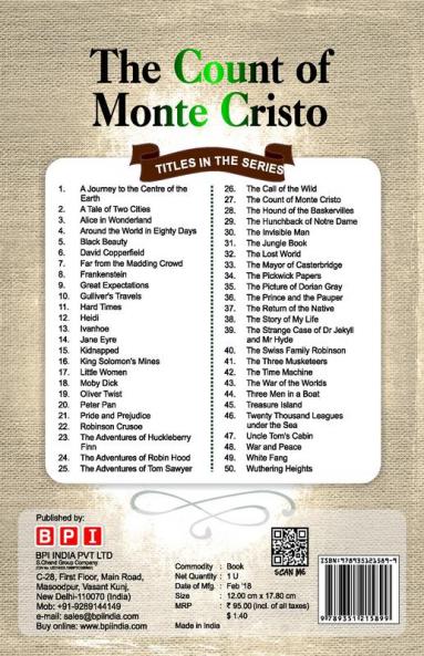 THE COUNT OF MONTE CRISTO