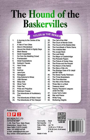 THE HOUND OF BASKERVILLES