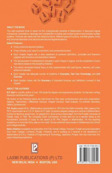 GOLDEN FUNDAMENTALS OF COLLEGE MATHEMATICS
