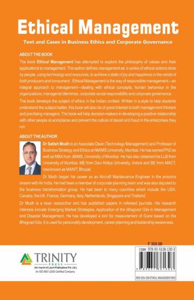Ethical Management - Text and Cases