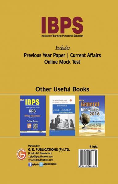 IBPS RRB Office Assistant (Multipurpose) 20 Practice Sets
