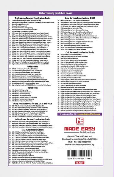 UPSC Civil Services Prelims Exam Solved Papers: Mechanical Engineering