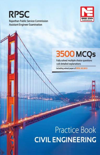 RPSC(AE) : 3500 MCQs for Civil
