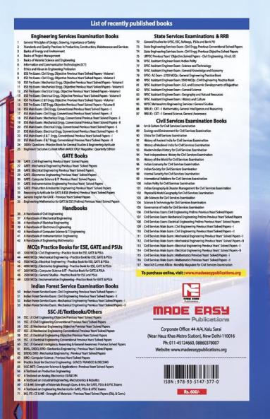 RPSC(AE) : 3500 MCQs for Civil