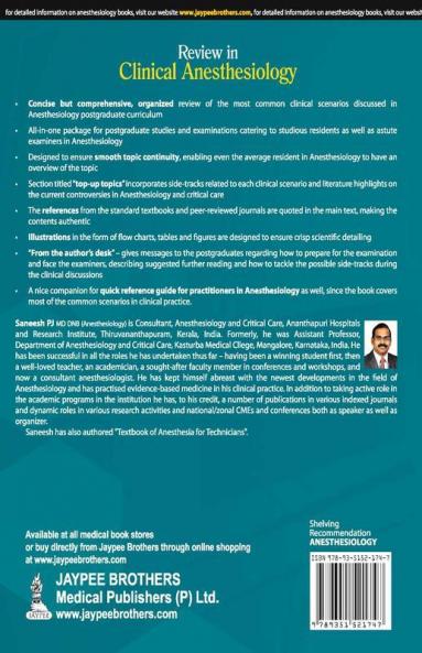 Review In Clinical Anesthesiology