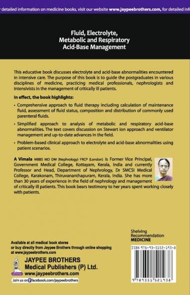 FLUIDELECTROLYTEMETABOLIC AND RESPIRATORY ACID-BASE MANAGEMENT