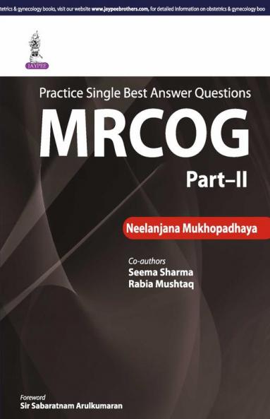 PRACTICE SINGLE BEST ANSWER QUESTIONS MRCOG PART-II
