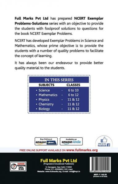 EASY Marks NCERT Exemplar Problems-Solutions Science Class 10 (2022-23)