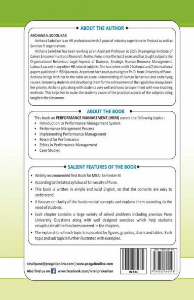 MBA - Sem. III : Performance Management