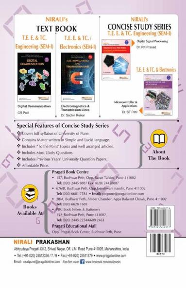 Microcontroller And Applications (Te E&Tc Sem. – I)