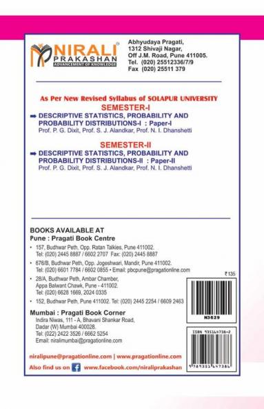 Descriptive Statistics Probability And Probability Distributions - I