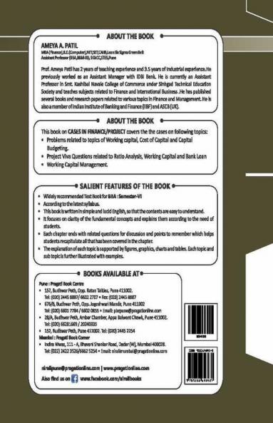 Cases In Finance /Project