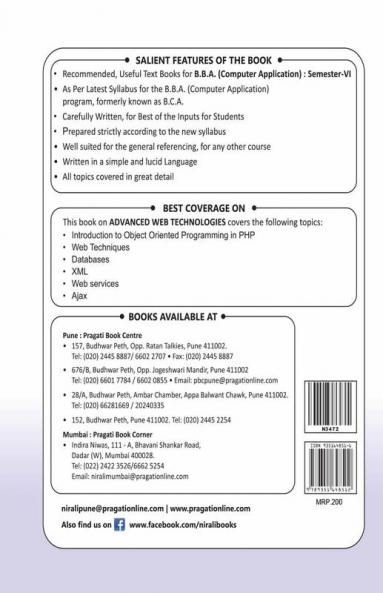 Advanced Web technologies
