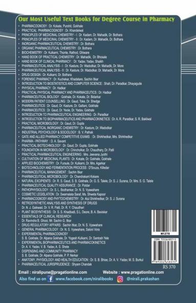 Pharmaceutical Organic Chemistry