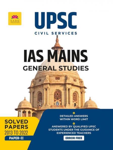 UPSC Civil Services IAS MAINS : General Studies Solved Paper -2