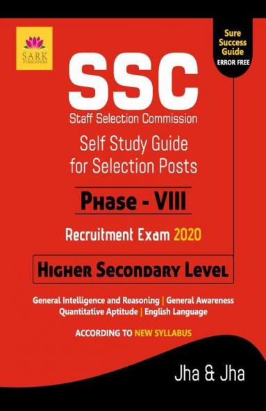 SSC HIGHER SECONDARY LEVEL PHASE VIII GUIDE 2020