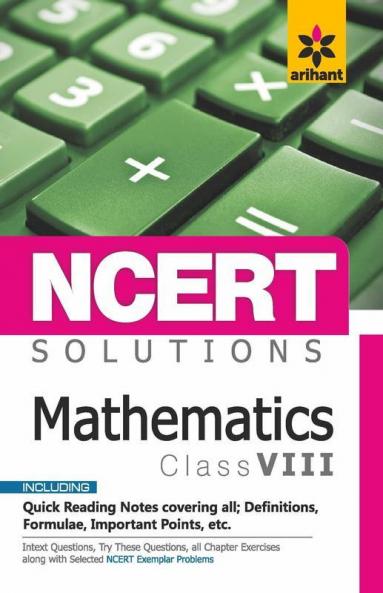 NCERT Solutions MATHEMATICS for class 8th