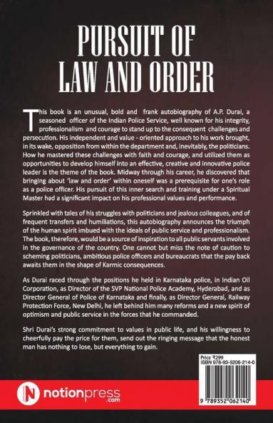 Pursuit Of Law And Order