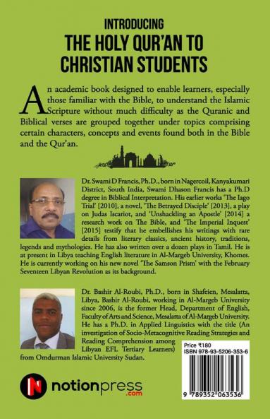 INTRODUCING THE HOLY QUR’AN TO CHRISTIAN STUDENTS