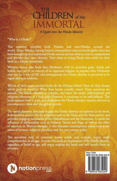The Children Of The Immortal : A Quest Into The Hindu Identity-(Paper Back)