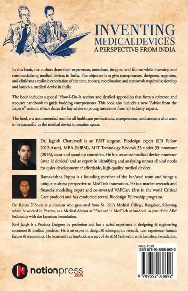 Inventing Medical Devices – A Perspective From India