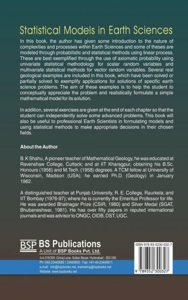 Statistical Models in Earth Sciences