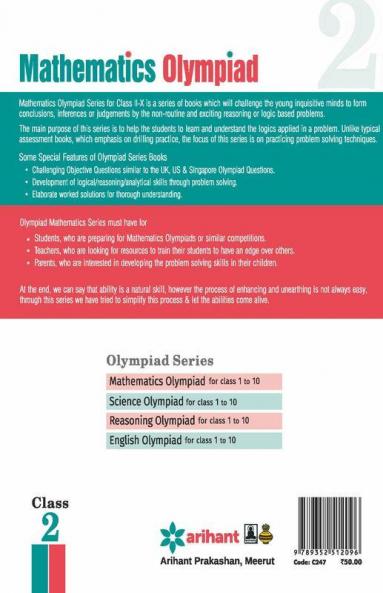 Olympiad Mathematics Class 2nd