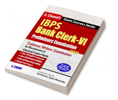 IBPS BANK CLERK- VI PRELIMINARY EXAMINATION- GUIDE (ENGLISH)